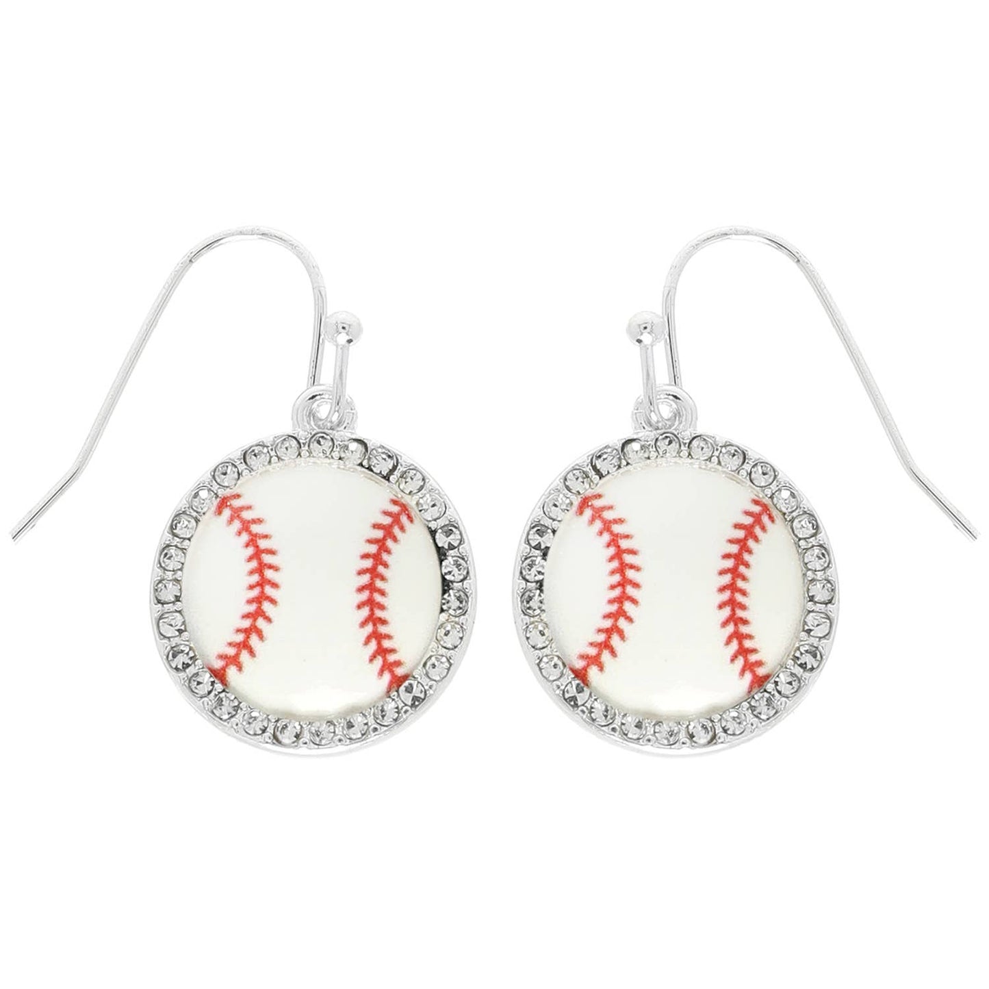 Gameday Baseball Dangle Earrings