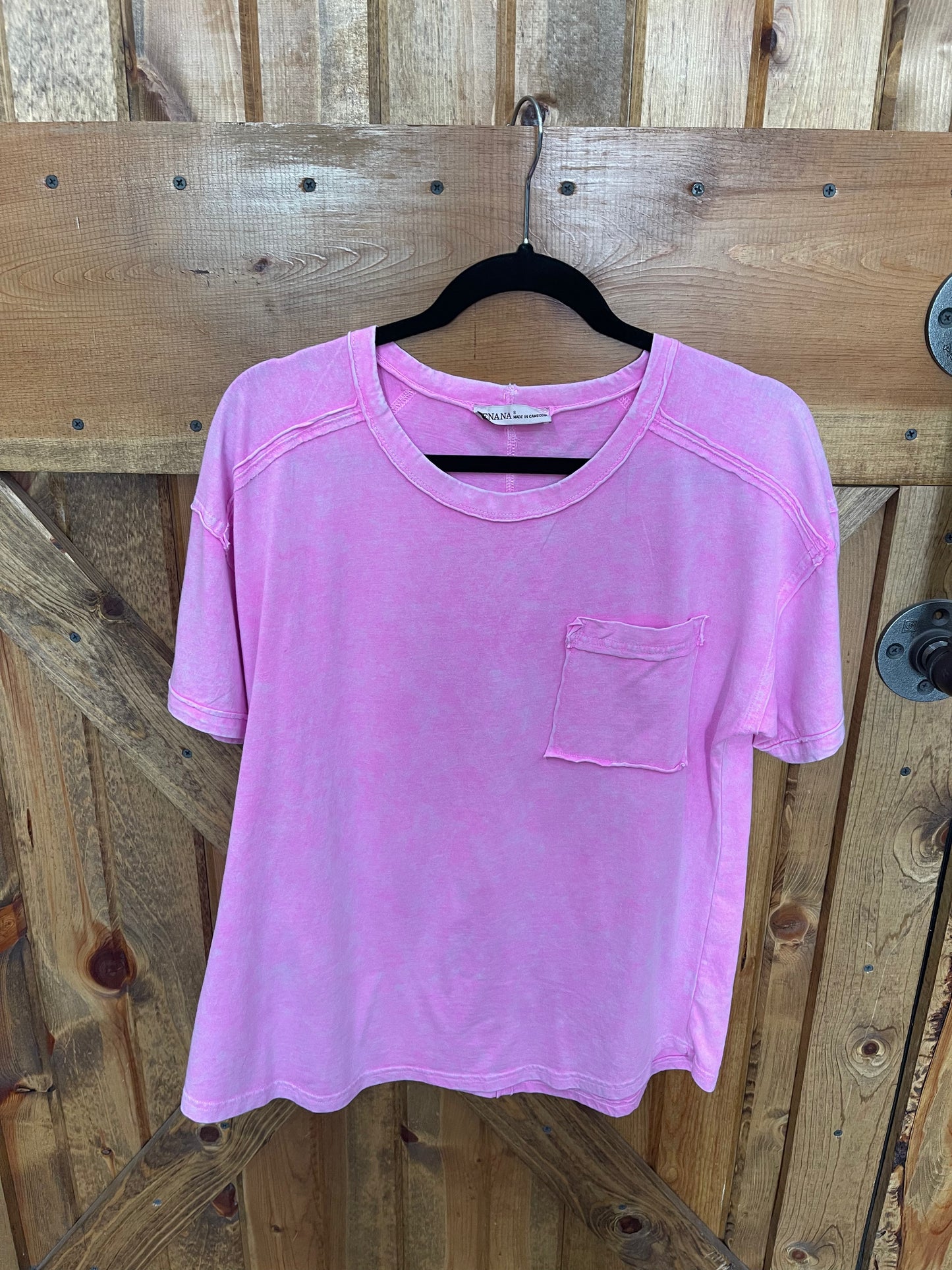 Pocket Tee (Pink)