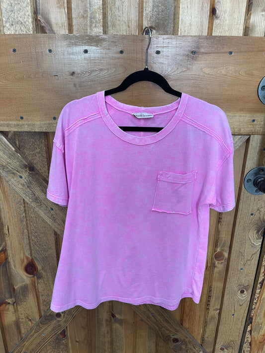 Pocket Tee (Pink)