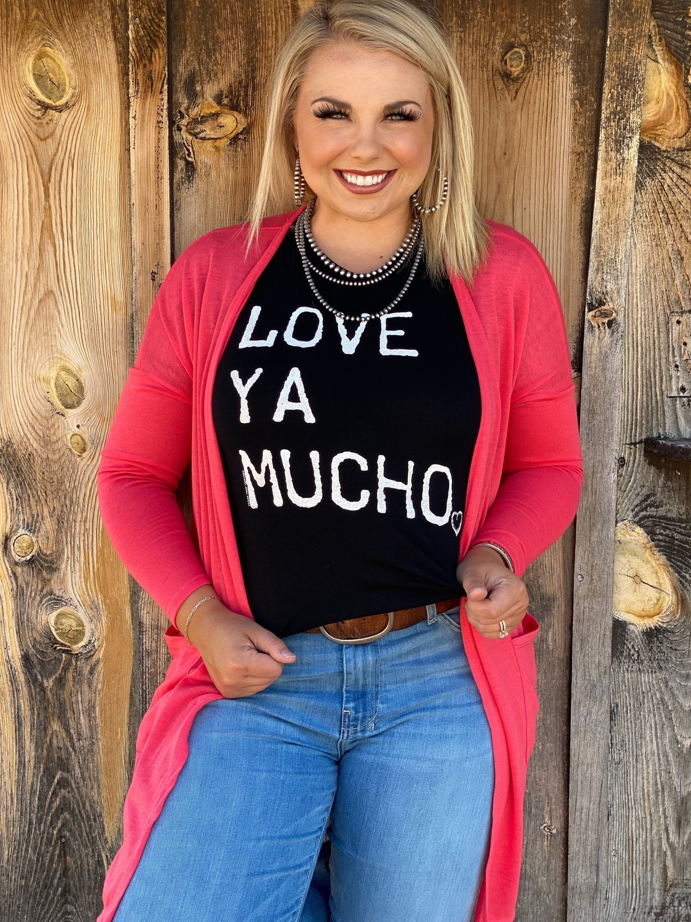 Coral Hacci Cardigan