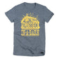 Raised in a Barn | Kid's T-Shirt | Ruby’s Rubbish®: Heather Navy /Classic Crew