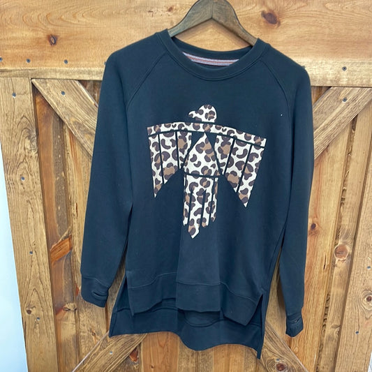 Ella Leapord Thunderbird Sweatshirt