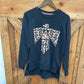 Ella Leapord Thunderbird Sweatshirt