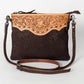 ADBG109DM1 Crossbody Genuine Leather Western Leather Bag: ADBG109DM1F