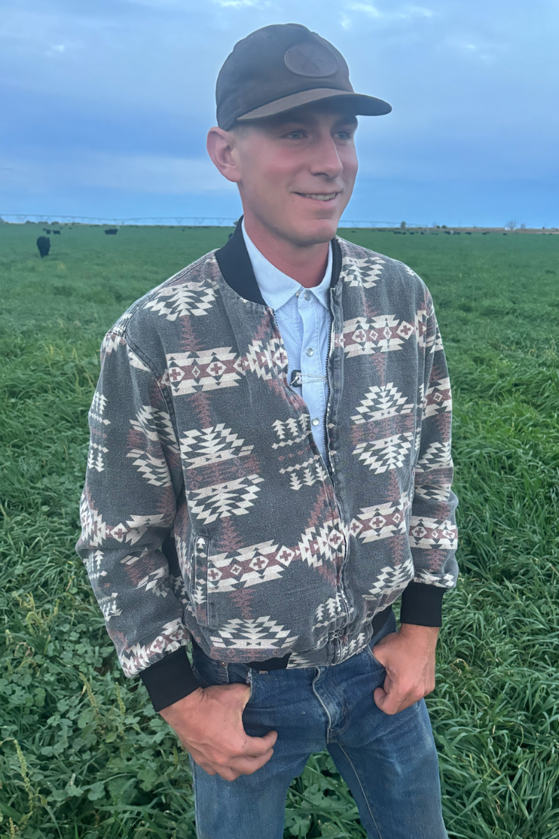 Sagebrush Spirit Bomber Jacket: XXL