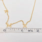 MAMA Stainless Steel Chain Necklace: Rose Gold