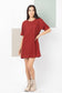 Waffle Knit T Shirt Dress