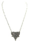 Western Bluebell Boot Stitch Necklace