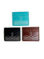 WESTERN GENUINE LETHER BOOT STITCH CARD HOLDER: TURQUOISE