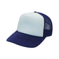 Nissun Classic Trucker Baseball Hats Caps Foam Mesh Blank Solid Two Tone Snapback Adult Youth: Gold/White