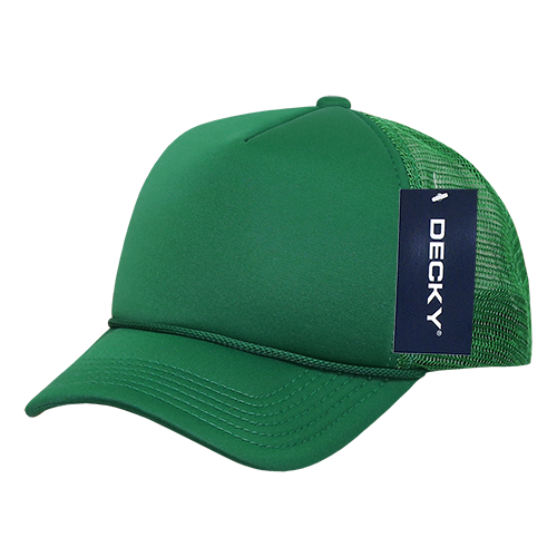 Decky 7010 - Kids, Youth Trucker Foam Hats, Mesh Back - 7010: Royal