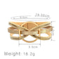 Magnetic Buckle Ring Charm Leather Bangle Bracelet - BJ/LB: White