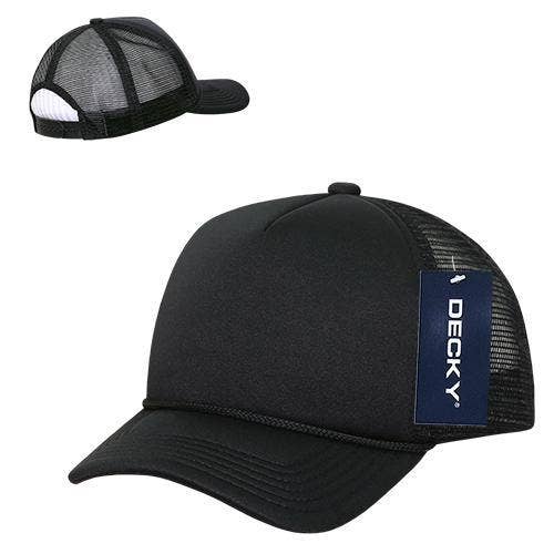 Decky 7010 - Kids, Youth Trucker Foam Hats, Mesh Back - 7010: Royal