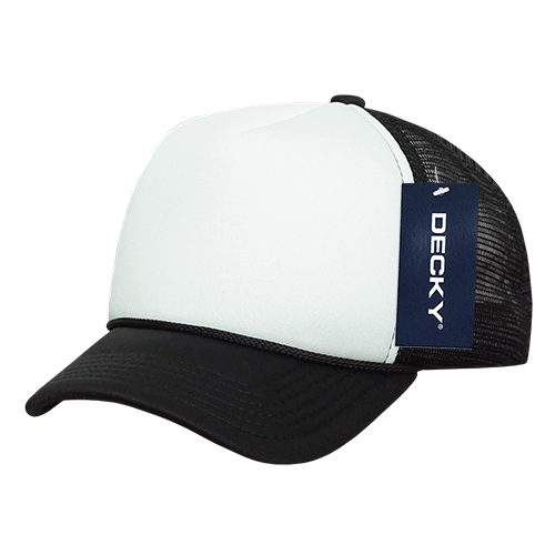 Decky 7010 - Kids, Youth Trucker Foam Hats, Mesh Back - 7010: Royal