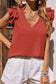 CWTBLSL0007_SLEEVELESS FRILL SHOULDER TUNIC TOP: APRICOT / (L) 1