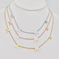 MAMA Stainless Steel Chain Necklace: Rose Gold