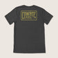 Roughrider Western Graphic Tee: Dark Grey Heather / L