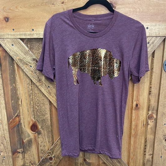 Plum Buffalo Tee