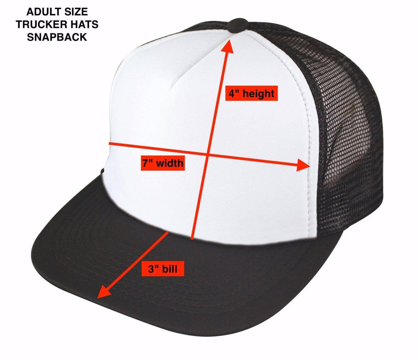 Nissun Classic Trucker Baseball Hats Caps Foam Mesh Blank Solid Two Tone Snapback Adult Youth: Gold/White