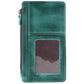 Genuine Leather Cardholder (Turquoise)