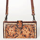 ADBG832 Crossbody Genuine Western Leather Women Bag: ADBG832A