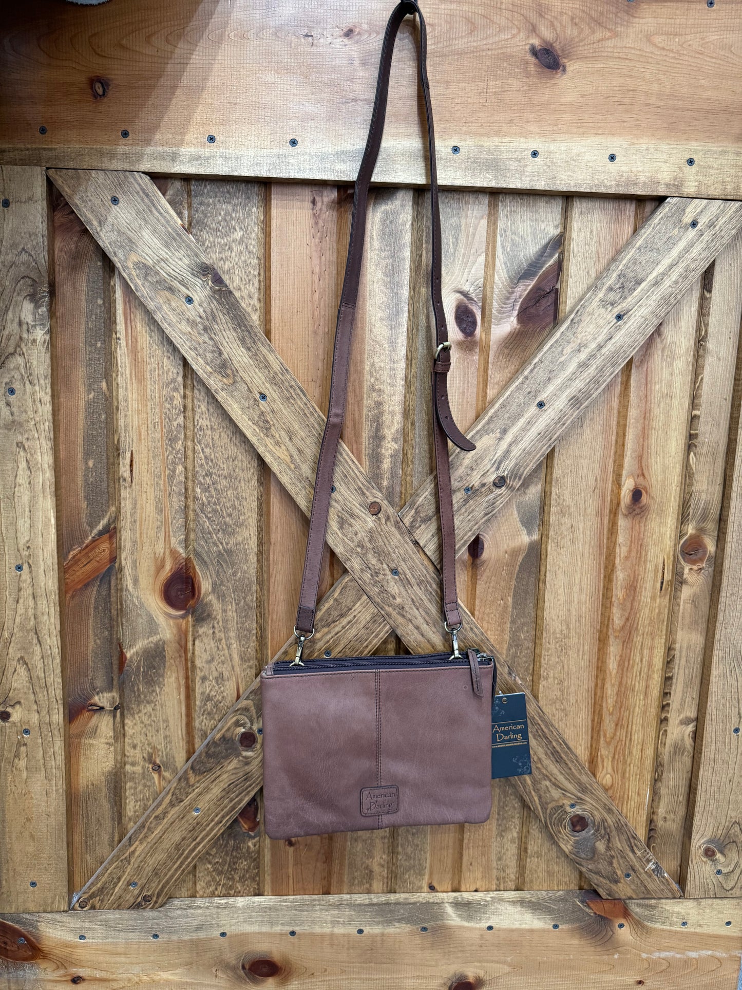 Genuine Leather Crossbody Bag