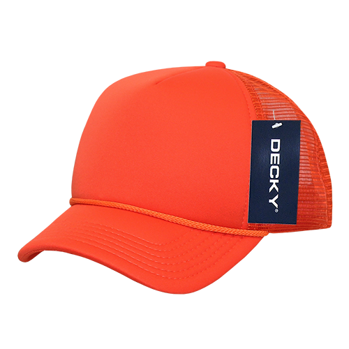 Decky 7010 - Kids, Youth Trucker Foam Hats, Mesh Back - 7010: Royal