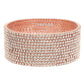 Rhinestone Embellished Stretch Bracelet Set : Iridescent