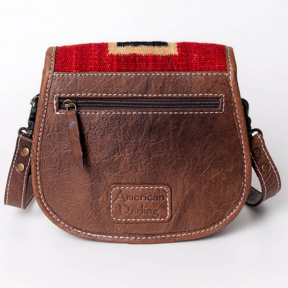 ADBG1015A Crossbody Genuine Western Leather Women Bag: ADBG1015B