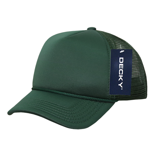 Decky 7010 - Kids, Youth Trucker Foam Hats, Mesh Back - 7010: Royal
