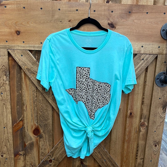 Texas Leapord Tee