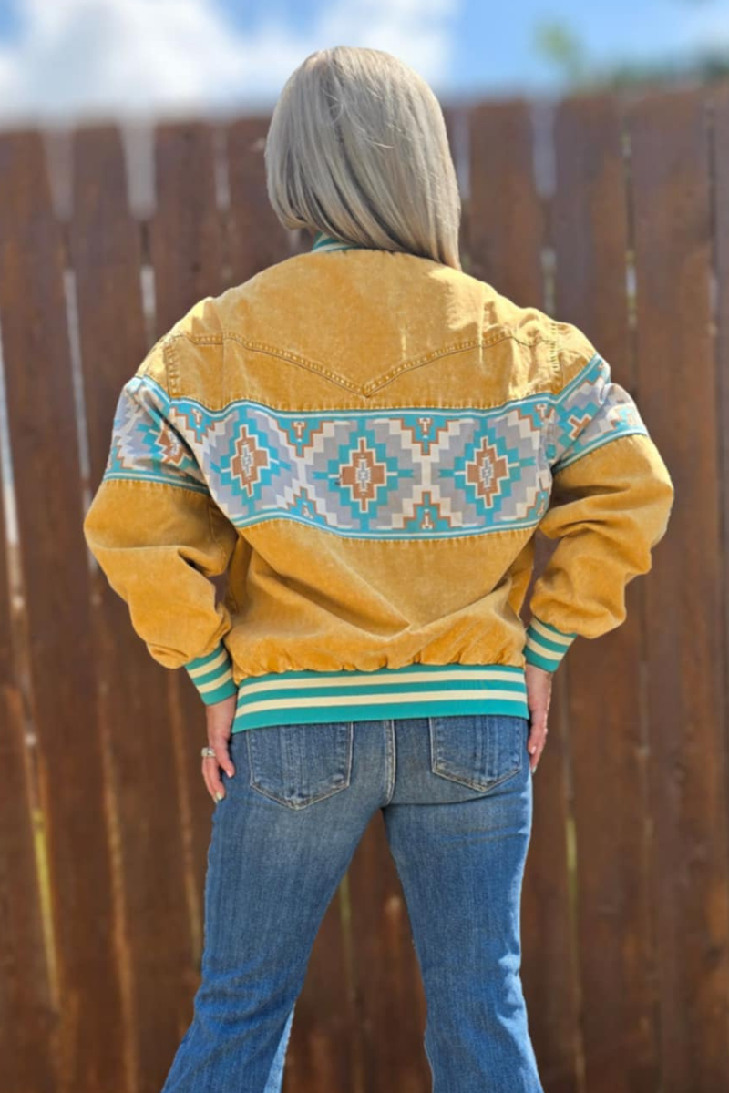 Fresh Outta The 90's Bomber Jacket: S