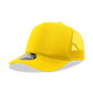 Decky 6025 - Mid Profile, 5 Panel Foam Trucker Hat - 6025: Orange