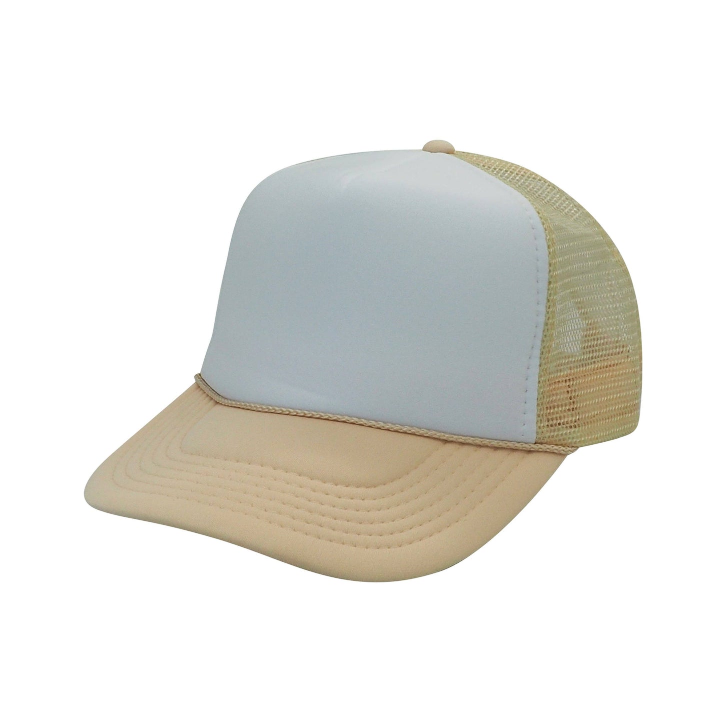 Nissun Classic Trucker Baseball Hats Caps Foam Mesh Blank Solid Two Tone Snapback Adult Youth: Royal