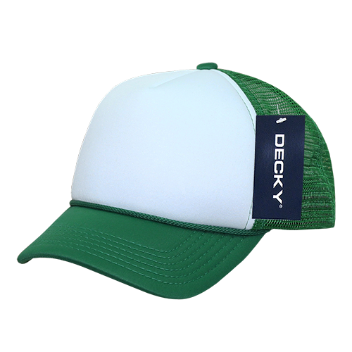 Decky 7010 - Kids, Youth Trucker Foam Hats, Mesh Back - 7010: Royal