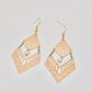 Bohemian Geometric Charm Dangle Earrings