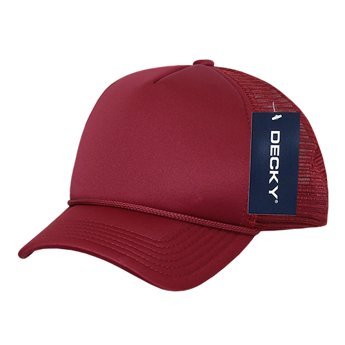 Decky 7010 - Kids, Youth Trucker Foam Hats, Mesh Back - 7010: Royal