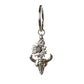 Western Style Cow Head Pendant Key Ring Creative Keychain-WJ: 2
