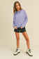 Blank Long Sleeve Hooded T-Shirt: VANILLA / S