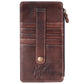 Genuine Leather Cardholder (Turquoise)