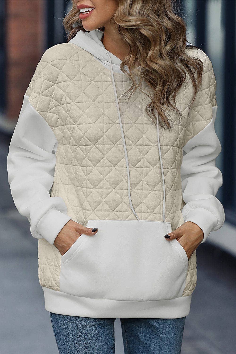 DALTON QUILTED HOODIE