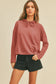 Blank Long Sleeve Hooded T-Shirt: VANILLA / L