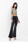 HIGH RISE FLARE JEANS IN GREY SP-P12295GR: 31