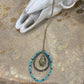 Beaded turquoise necklace