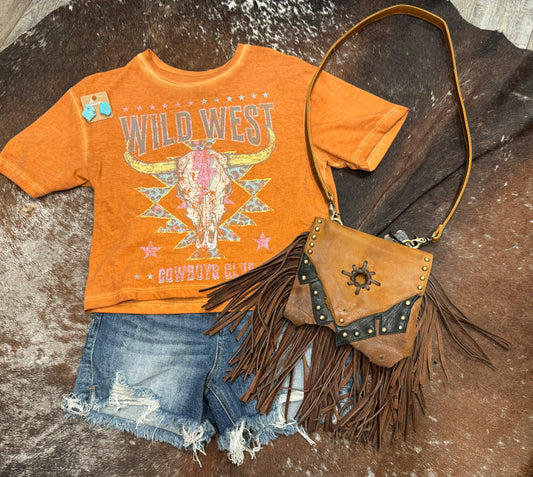 Wild West cowboys tee