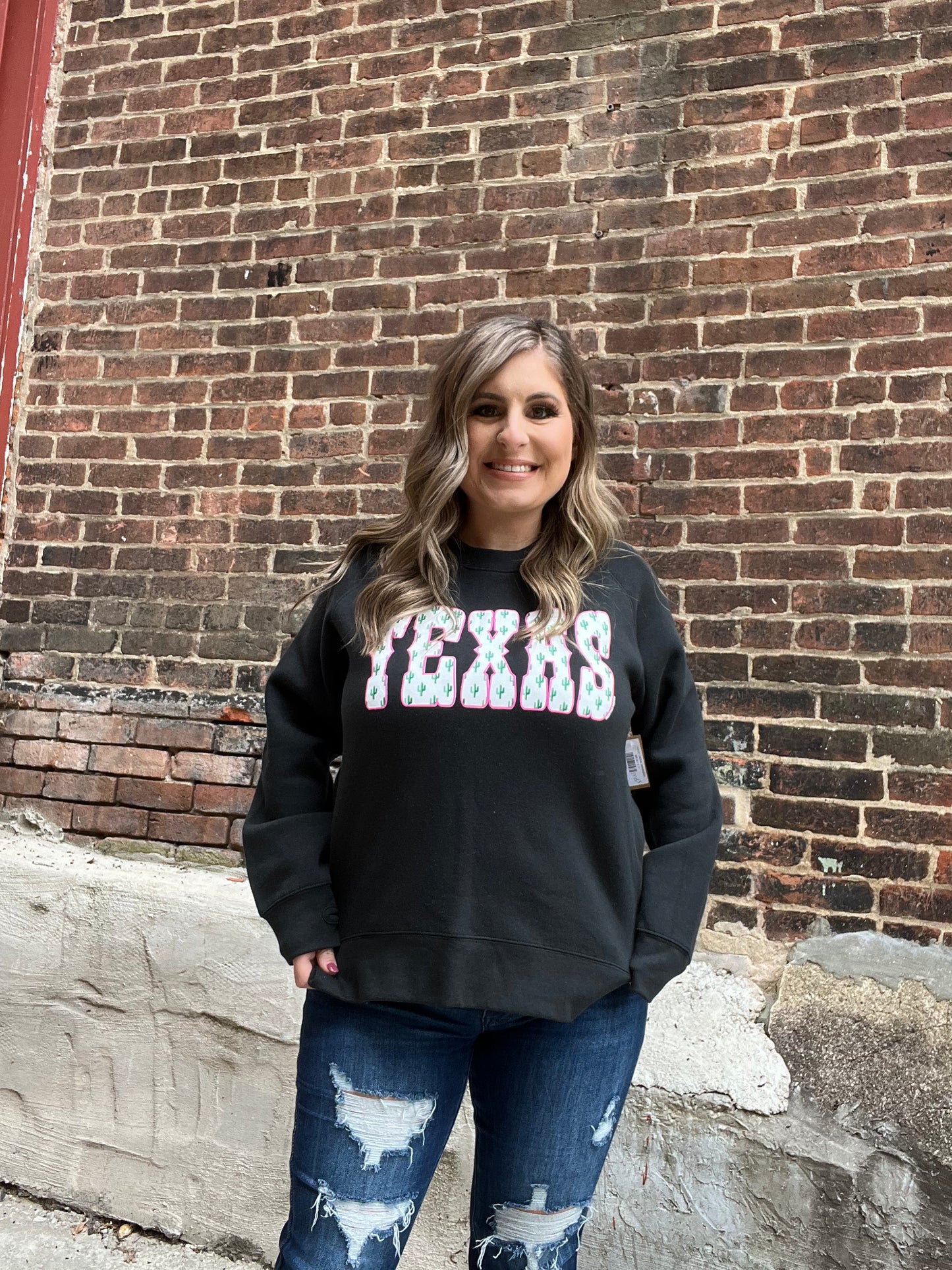 Texas Cactus Sweatshirt