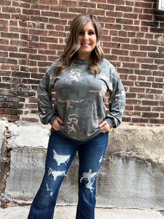 Camo Pullover