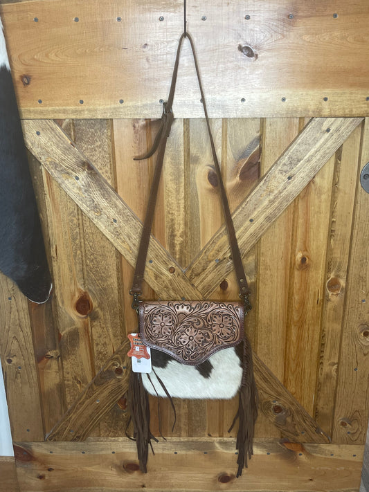 American darling tooled leather purse