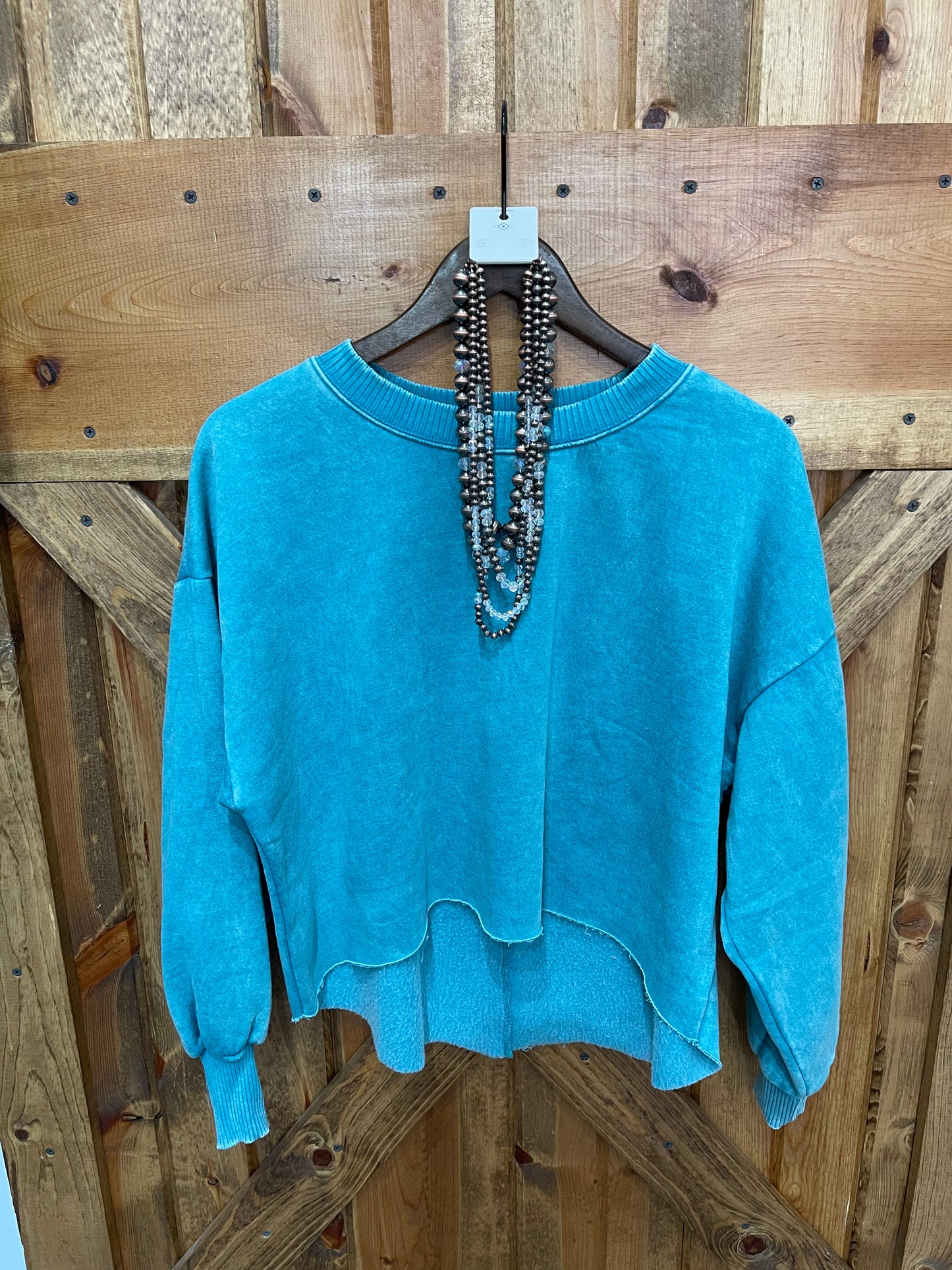 Teal Pullover