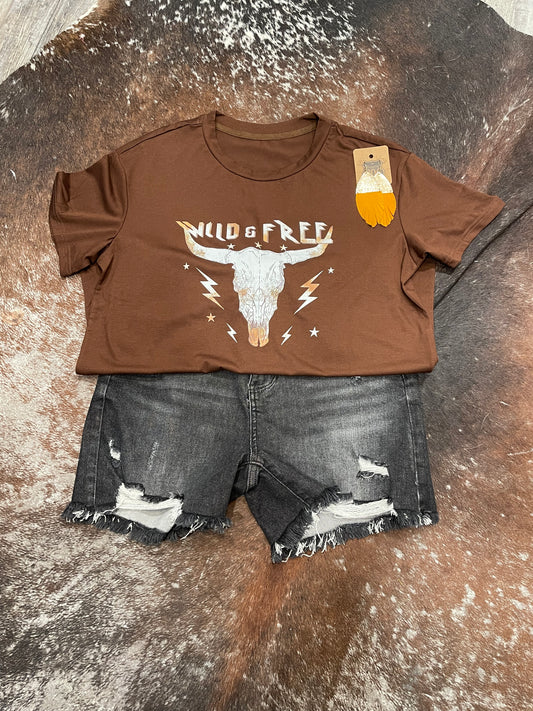 Wild and Free Tee